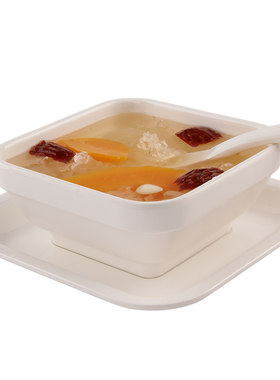 甜品碗糖水碗套装中式粥碗塑料