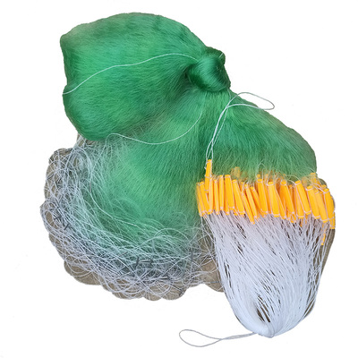 单层挂子鲫鱼鲢鱼白条渔网