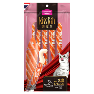麦富迪宠物流质猫零食亲嘴鱼金枪海洋鱼肉猫条猫咪室内成猫湿粮