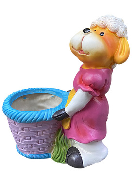 户外花盆庭院幼儿园别墅仿真动物