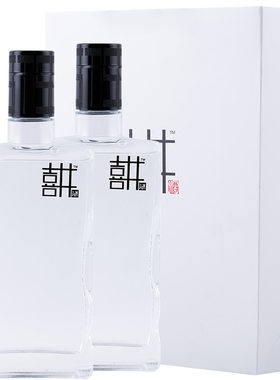 52度2瓶白酒浓香型白酒喜井375