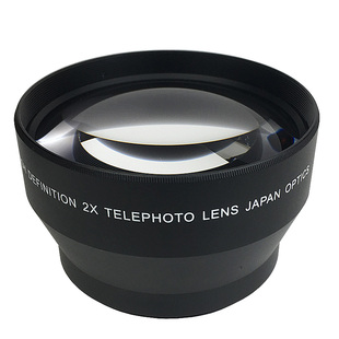 67MM 2X倍 增距镜 相机附加镜头 倍增镜 望远镜 适用佳能18-135等