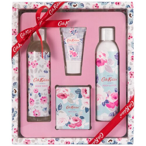 Cath Kidston凯茜·琦丝敦 玫瑰护肤4件套装礼盒