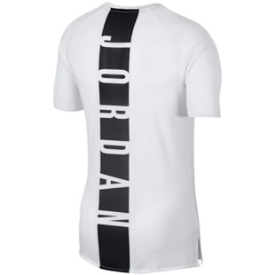 aj飞人乔丹速干吸湿排汗美码jordan dry 23短袖专业健身运动T恤橙