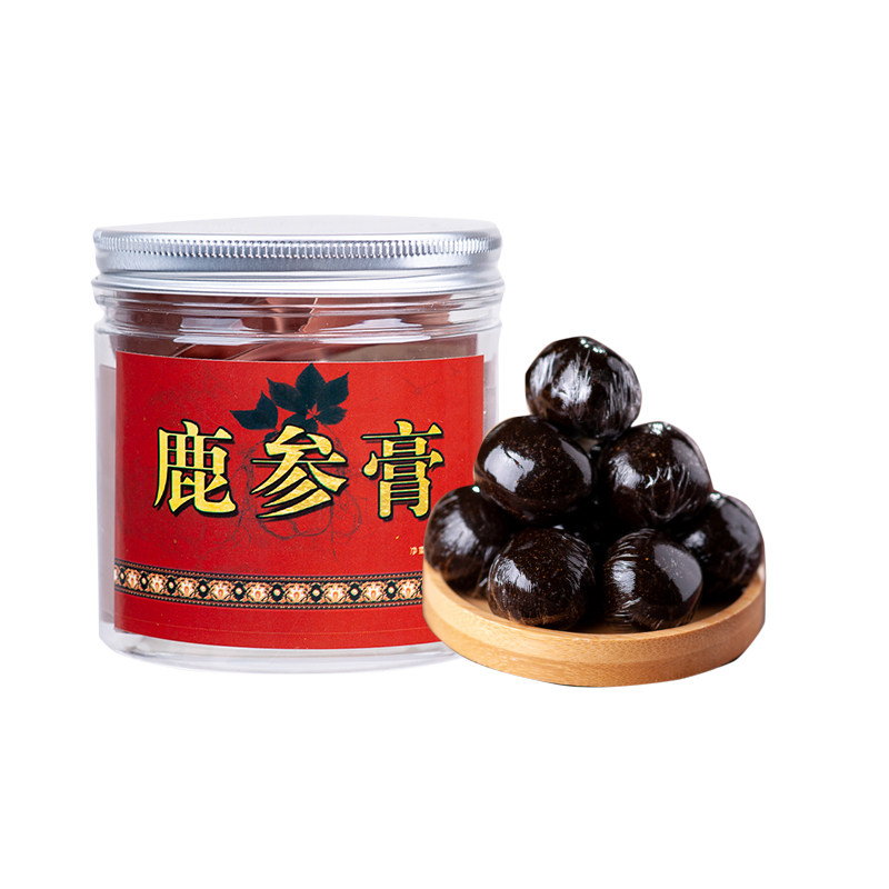 吉林梅花鹿鹿胎鹿胎粉鹿参膏滋补闭经少经多囊宫寒养颜买一送一