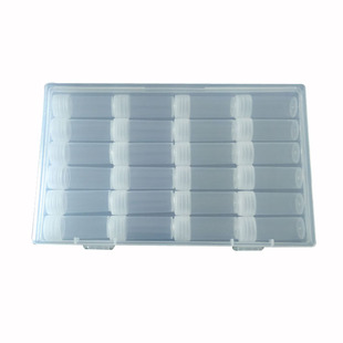 密封防潮粉末剂药瓶药盒圆筒收纳盒小空瓶元件盒分装便携旅行药盒