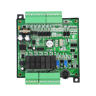 陆杰PLC工控板FX2N14MR-2AD2DA模拟量可编程控制器RS485RS232