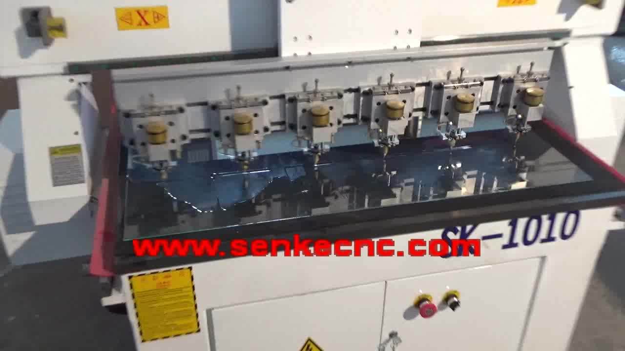 Small Glass Cutting Machine Skq4545 Skq1010 Senke Cnc Glass Cutting
