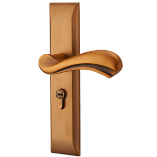 门锁室内卧室实木门锁具家用房门锁简约卫生间通用型静音木门把手