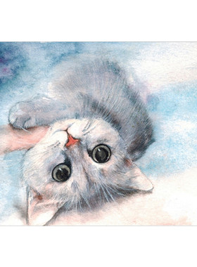 猫咪客厅房间卧室无框画