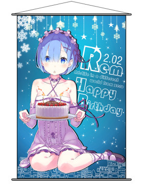 蕾姆动漫雷姆生日动漫挂画周边