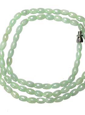 天然缅甸路路通冰种米珠翡翠a货