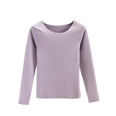 2024秋冬德绒圆领打底衫长袖