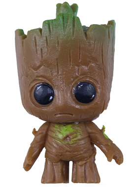 漫威可爱风公仔微景观小摆件