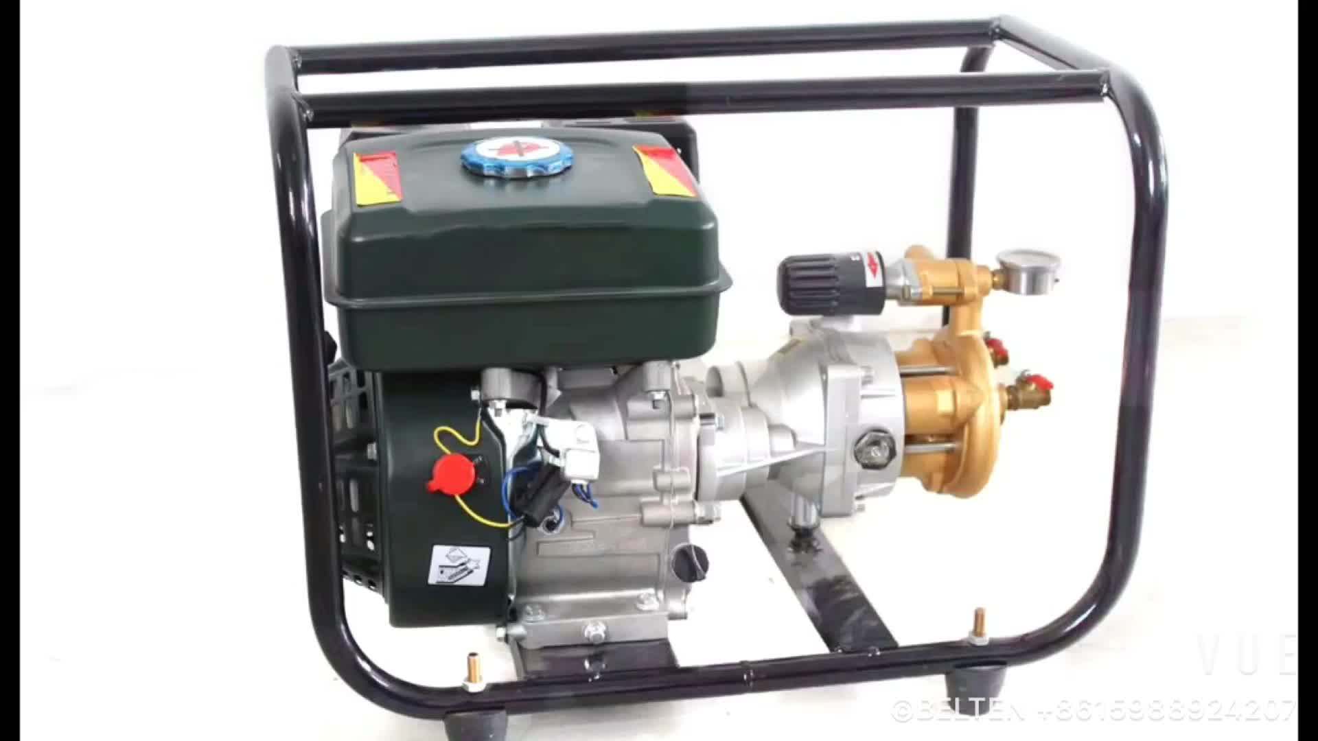 Portable Gasoline Fuel And High Volume High Hand Pressure Pressure Agricultural Water Pumps