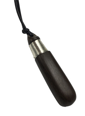 民族风棉麻黑檀木挂坠挂件毛衣链