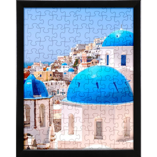 实木拼图相框3djp1000片2000块70×50裱75画框3000大尺寸4000定制