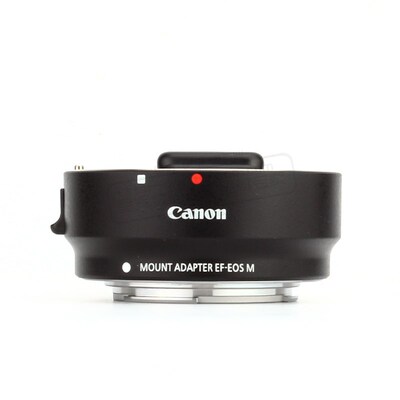 佳能原装 EF-EOS M 转接环自动对焦小痰盂微单适配器单反M50M6M3