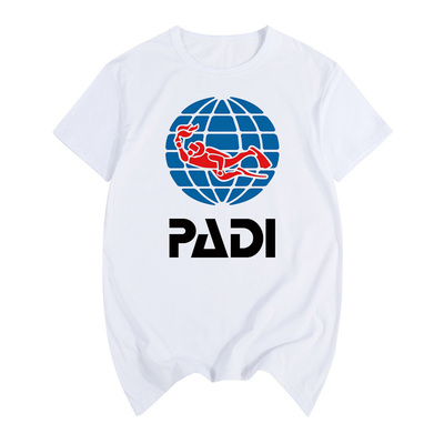 怒海潜将scuba diving气瓶深潜水员diver极限运动游泳短袖T恤男女