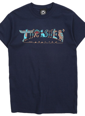 Thrasher【限定美版文字火焰短袖