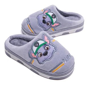 汪汪队儿童棉拖鞋男童可爱冬天保暖防滑新款宝宝软底家居毛毛拖鞋
