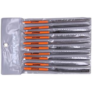 汉顿什锦锉刀套装小型钢锉铁打磨工具金属矬子整形细搓刀小木工挫