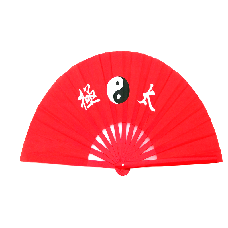 太极扇功夫扇子竹骨扇晨练表演扇