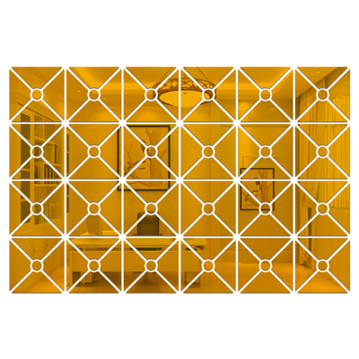 亚克力水晶电视吊顶餐厅镜面墙贴