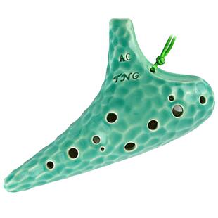 TNG陶笛12孔中音AC学生成人初学海波浪十二孔陶笛专业演奏中音C调