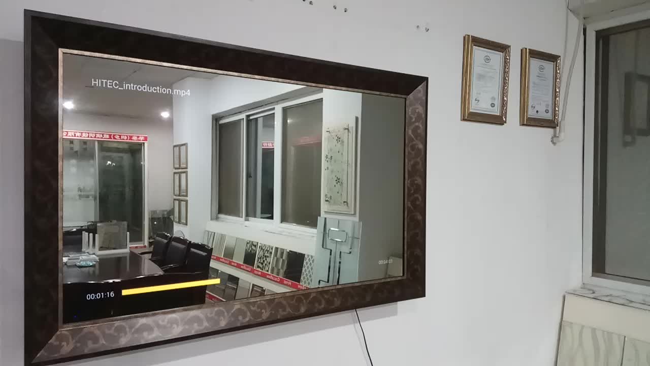 Security 5mm One Way Two Mirror Glass Sheet Widely Used For Tv Security 5mm One Way Two Mirror Glass Sheet Widely Used For Tv