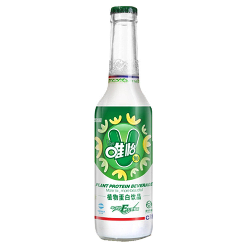 10箱200瓶唯怡豆奶玻璃瓶245ml植物蛋白唯怡饮品维怡维e花生浆乳_虎窝淘