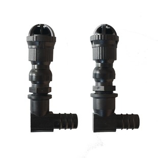 酷鱼造浪出水口造浪 鱼缸鸭嘴造浪头免动力360度自动旋转造浪喷头