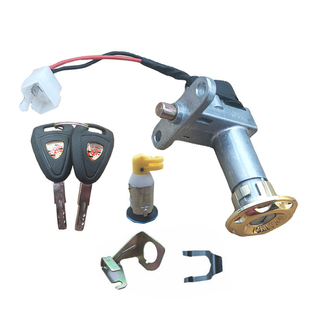 新日立马绿佳五星钻豹欧派奥通佳越电动车电源锁骠骑电门锁整车锁