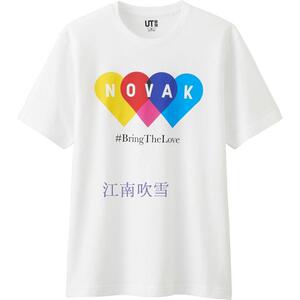 Uniqlo ND Love Short Slee Graphic T-Shirt小德网球运动文化衫