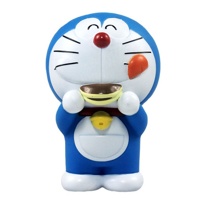 万代正品 多啦A梦人偶收藏套装3 摆件 手办创意模型儿童玩具23623