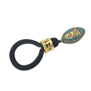 质感炸裂!硕大无朋!特粗文玩手把玩件绳子汽车钥匙吊坠指环挂绳