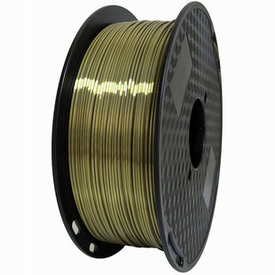 3D打印机丝绸PLA耗材仿金属材质黄铜古铜青金色1.75mm出口线材1KG