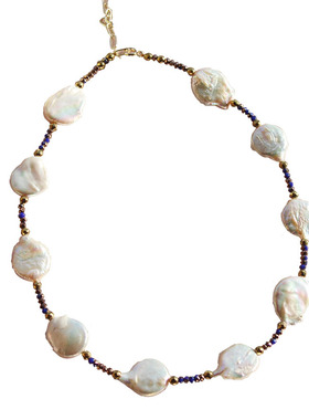 欧美百搭夸张脖子巴洛克异形珍珠