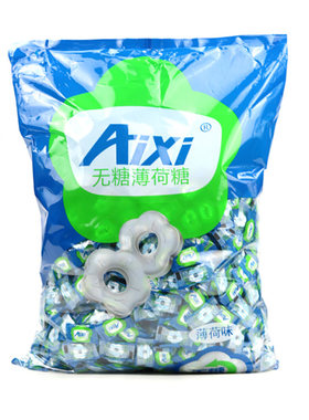 aixi强劲招待无糖薄荷糖