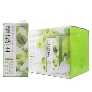 可口可乐粗粮王美人红豆谷物浓浆饮料1L*6盒大瓶代餐饮品原中绿