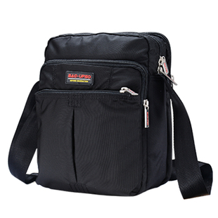 BODYSAC单肩包男时尚新款斜挎包大容量韩版百搭休闲背包生意钱包