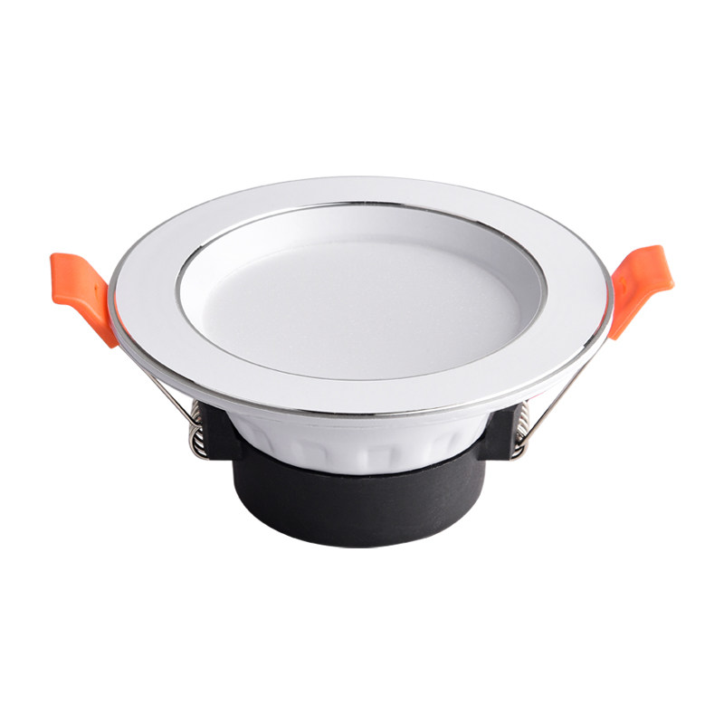 巨祥led筒灯3w天花嵌入式射灯家用5w客厅洞灯孔灯8公分吊顶过道灯