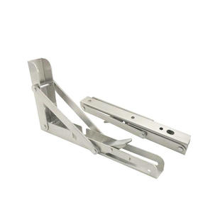 304不锈钢可折叠三角支架拖架折叠支架托架弹簧活动墙上置物撑架