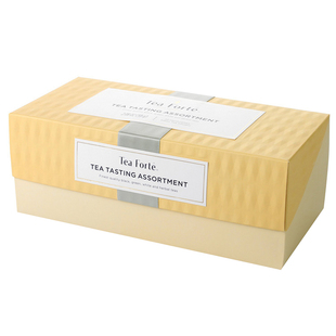 Tea Forte-Tea Tasting 金字塔茶包袋泡茶礼盒 绿茶红茶白茶 20包