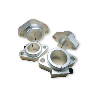 菱形光轴铝座光杆支架diy立式酒瓶切割机固定座SHF/8/10/12/16/20