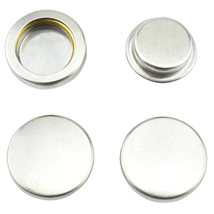 暗扣免缝金属纽扣羽绒服双面用四合扣子母扣衣服按扣隐形扣子钉扣