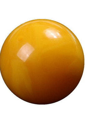 鸡油黄琥珀蜜蜡圆珠diy手串星月