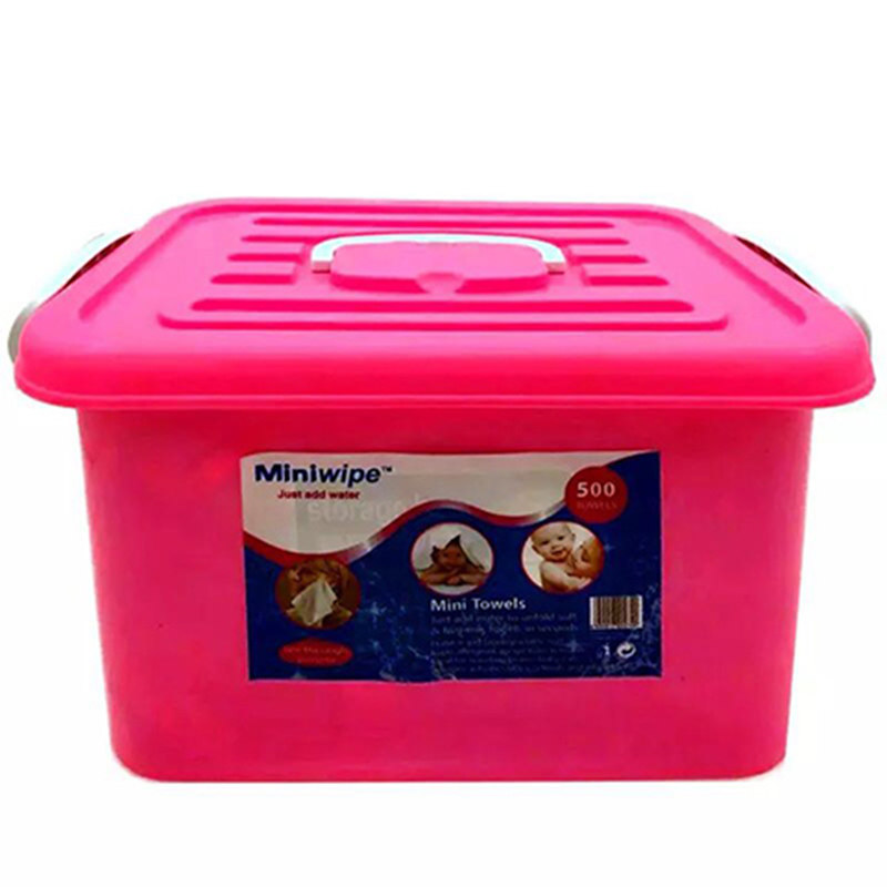 迷你酷一次性压缩毛巾500粒纯棉洗脸巾户外餐厅婴儿旅行擦嘴方巾