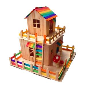 热销雪糕棒木棒儿童小手工型作模