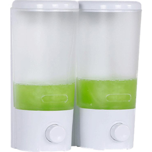 莫顿挂壁式单头手动皂液器家用皂液盒洗手液瓶酒店宾馆放皂液容器